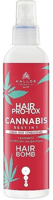 kallos hair pro-tox odżywka do włosów bez spłukiwania