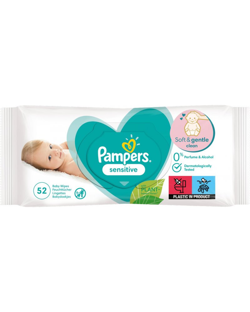 husteczki pampers dla niemowląt