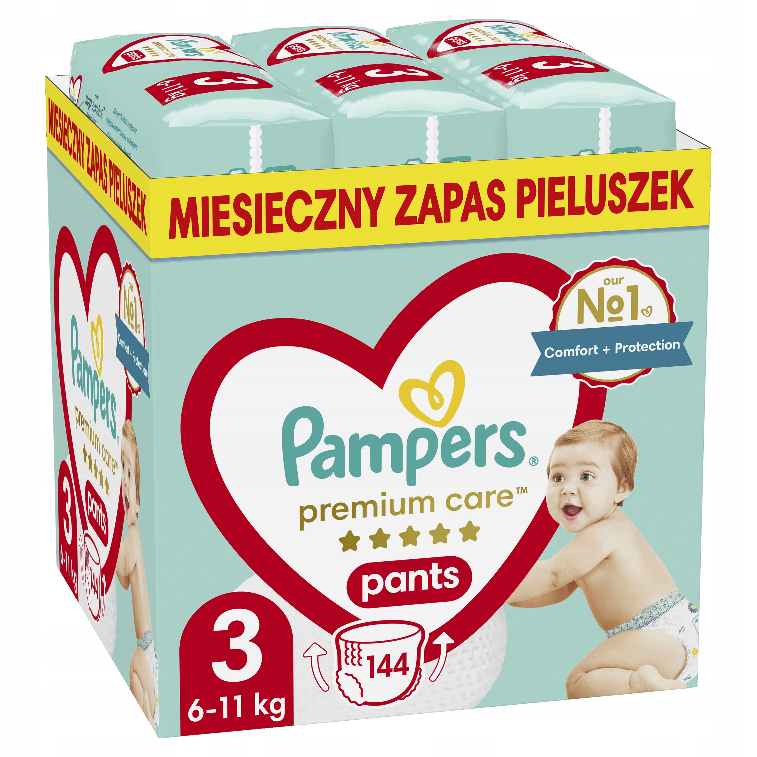 pampers premium care 3 krakow