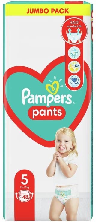 pieluchomajtki pampers 5 jumbo