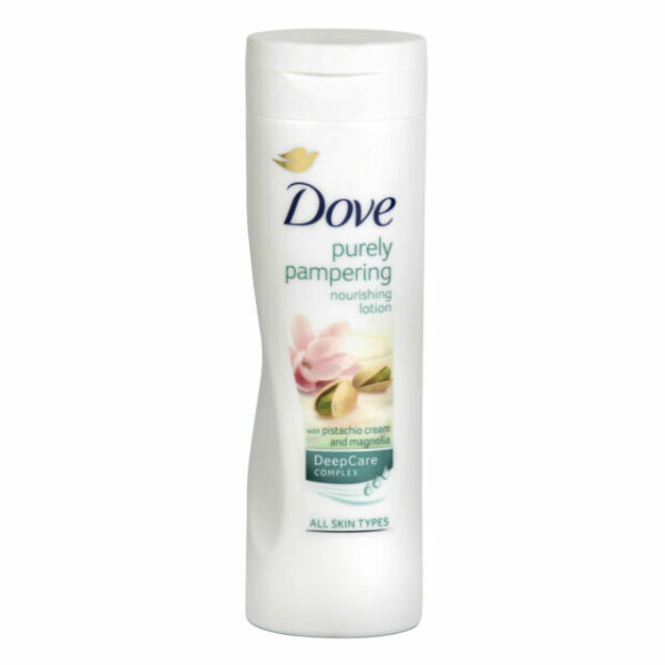 dove pampering body lotion pistachio