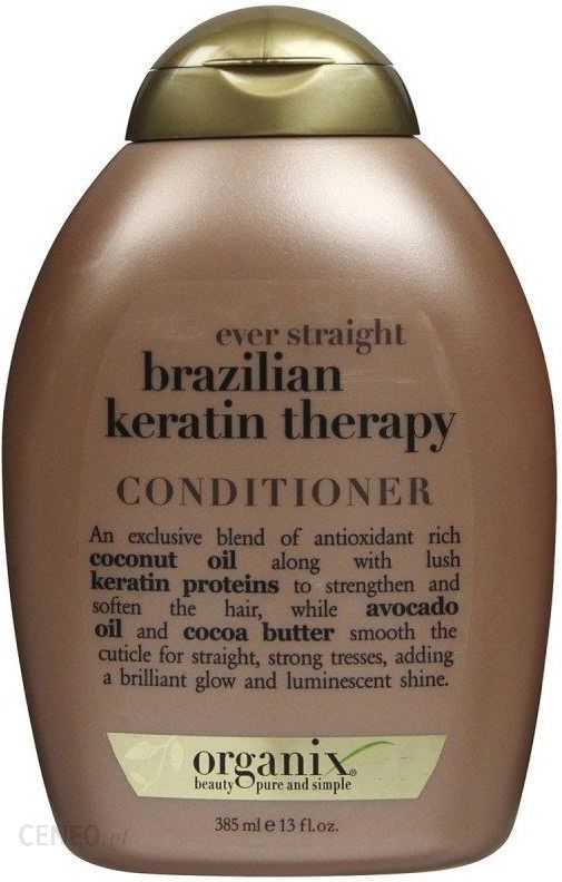 organix keratin oil odżywka do włosów keratyna