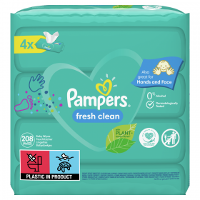 chusteczki pampers 4x64