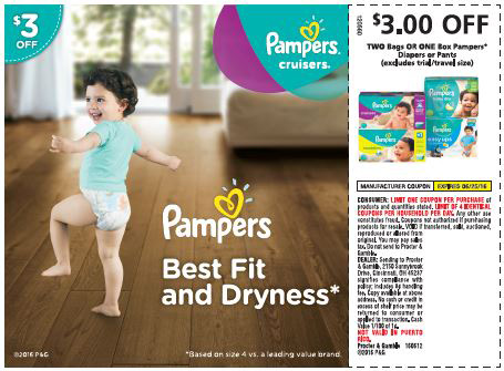 pampers vouchers 1 off