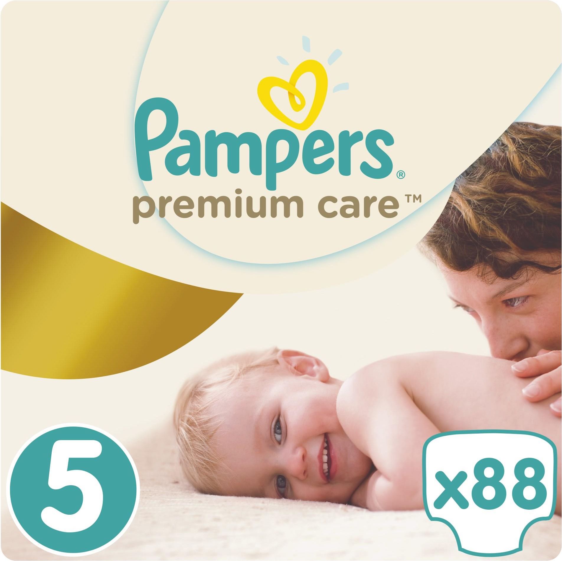 pampers premium care newborn 2-5kg 88 ks