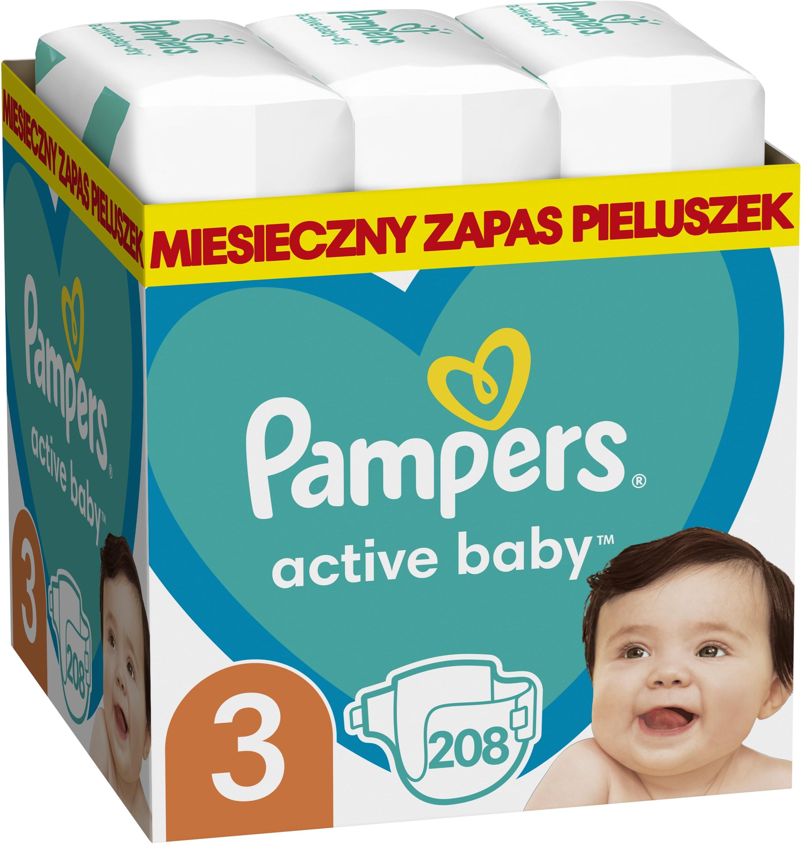 pampers rozmiar 3 zapach