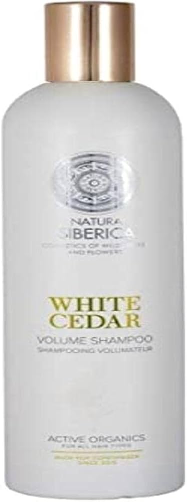 natura siberica white cedar szampon zwiększający objętość 400ml