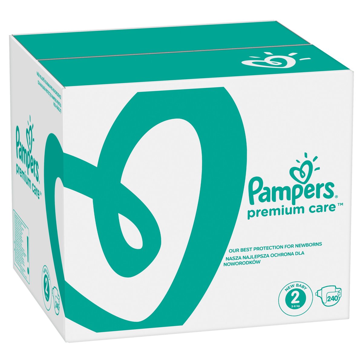 pampers premium care pieluchy jednorazowe rozmiar 2 mini 240 szt