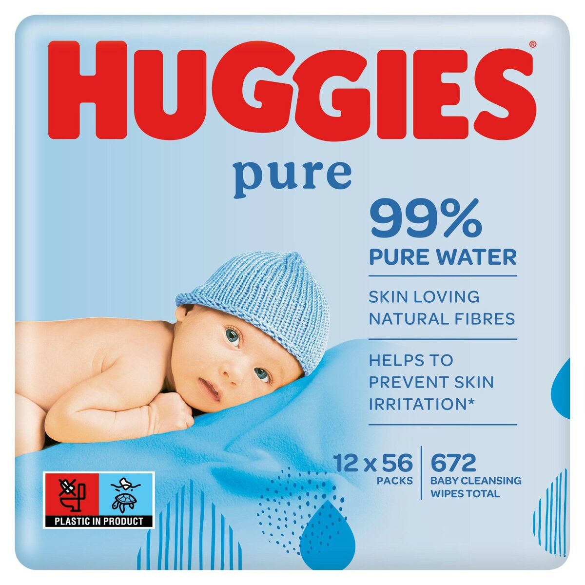 huggies pure baby wipes