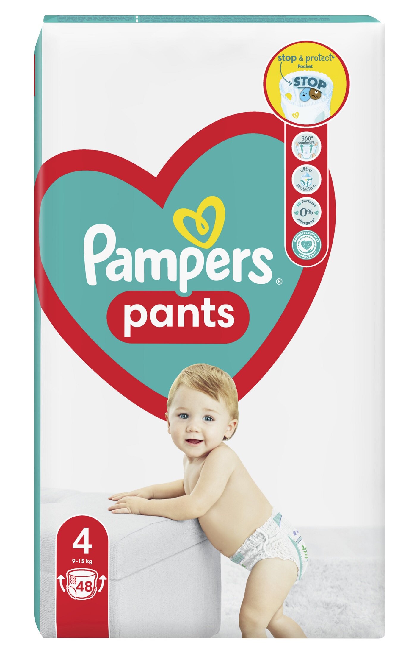 pieluchomajtki pampers pants 4