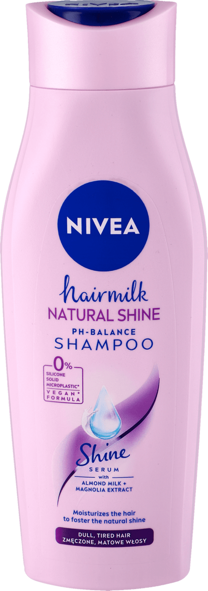 nivea szampon różowy