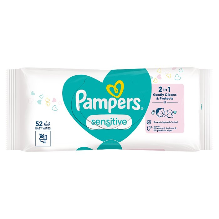 chusteczki pampers sensitive fresh