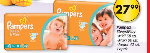 pampers sleep and play gazetka netto