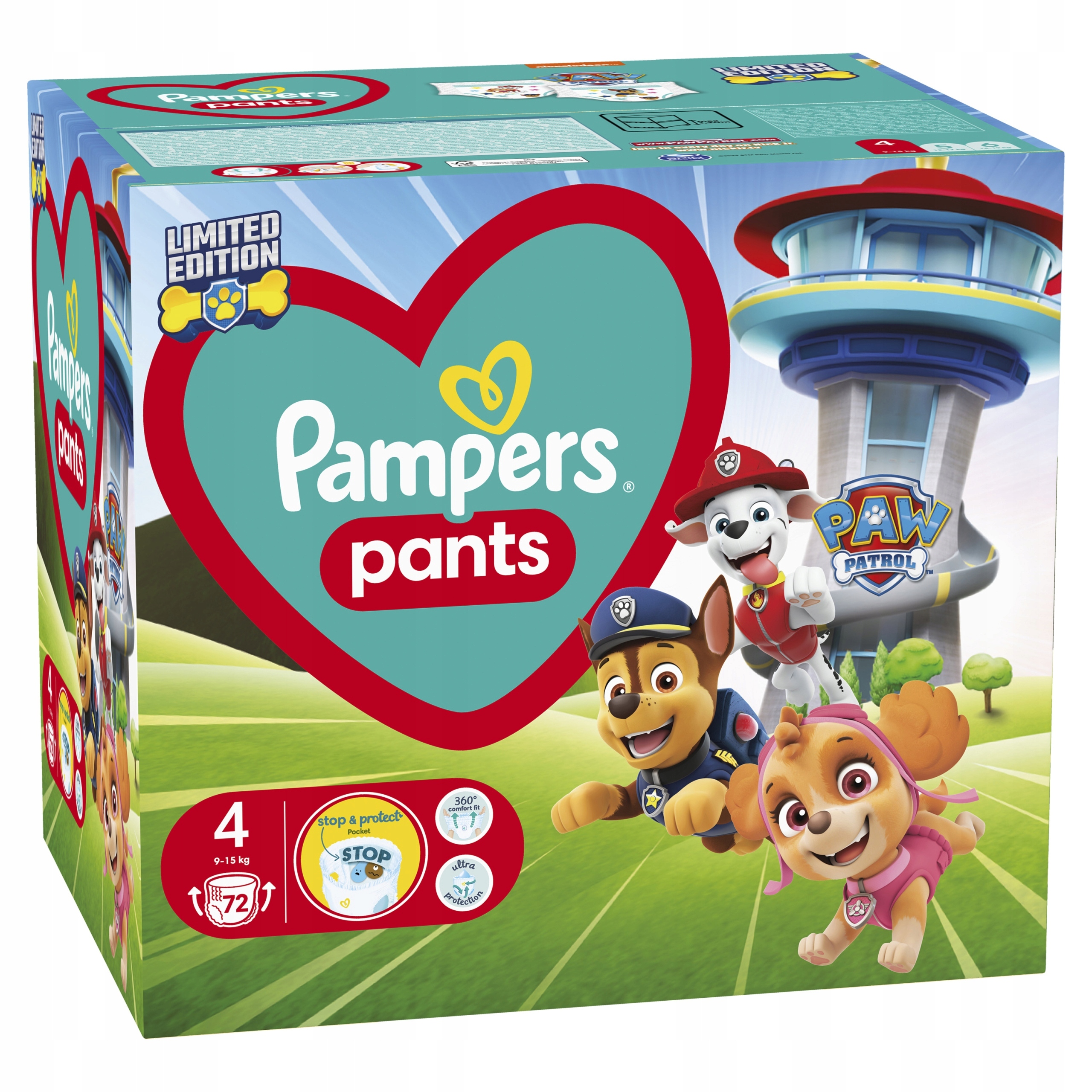 pampers pants 4 przedzial wagowy