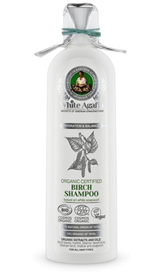 white agafia szampon do włosów brzozowy wizaz
