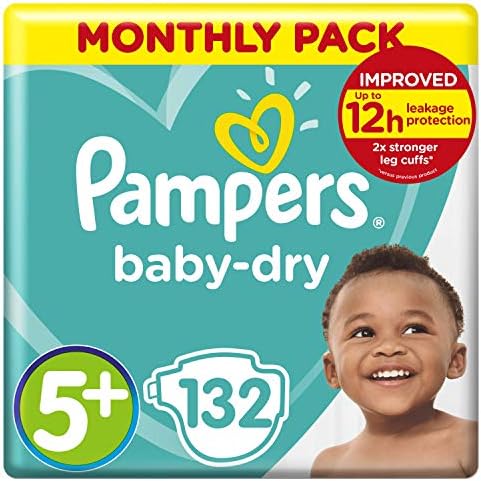 monthly paka pampers size 5