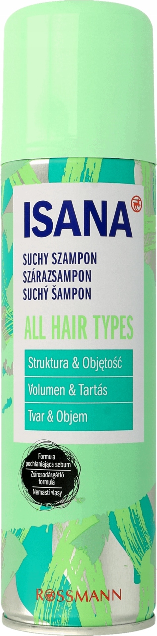 suchy szampon isana volume