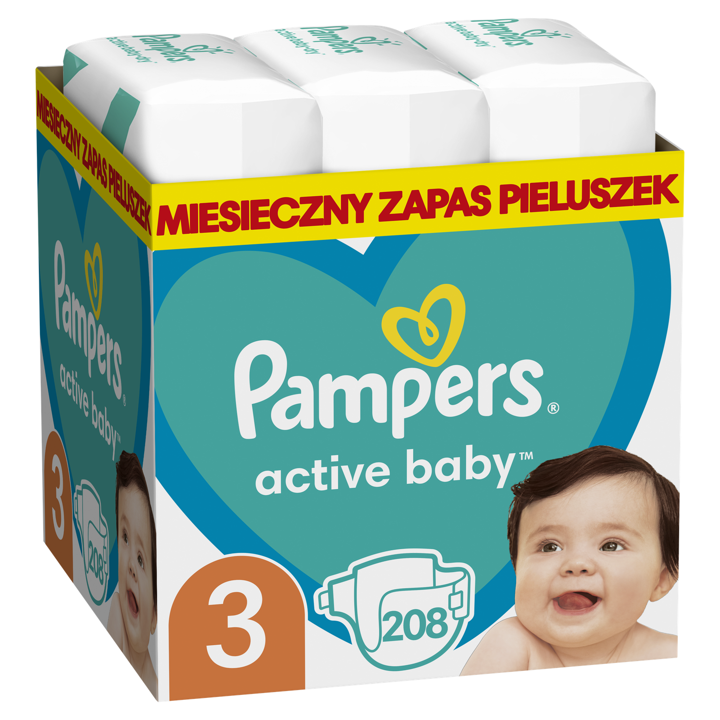 pampers 3 na ile miesiecy