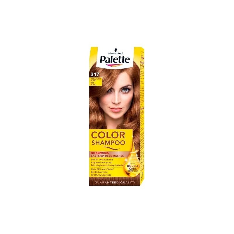 palette color shampoo 317 orzechowy blond szampon koloryzujący