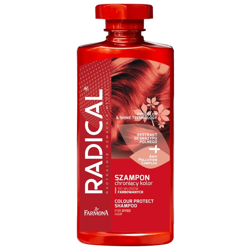 mgiełka radical rossmann i szampon do włosów farbowanych