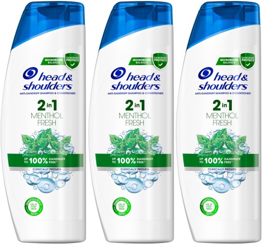 head & shoulders menthol fresh 2w1 szampon przeciwłupieżowy