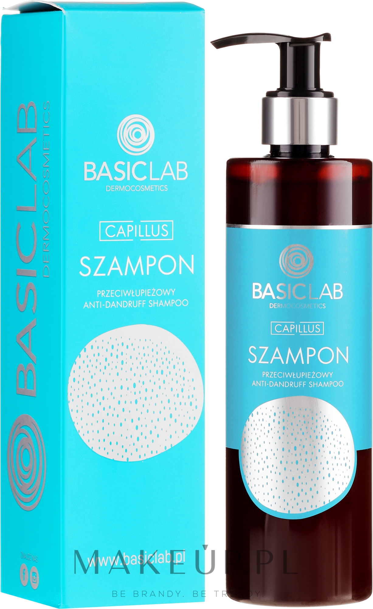 basiclab dermocosmetics capillus szampon do włosów kręconych