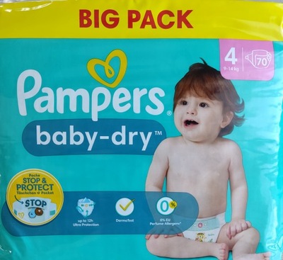 pampers w norwegii