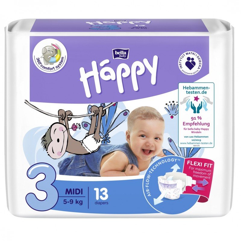 pieluchy happy a pampers