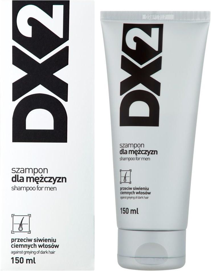 dx2 szampon przeciw siwieniu ciemnych włosów 150 ml