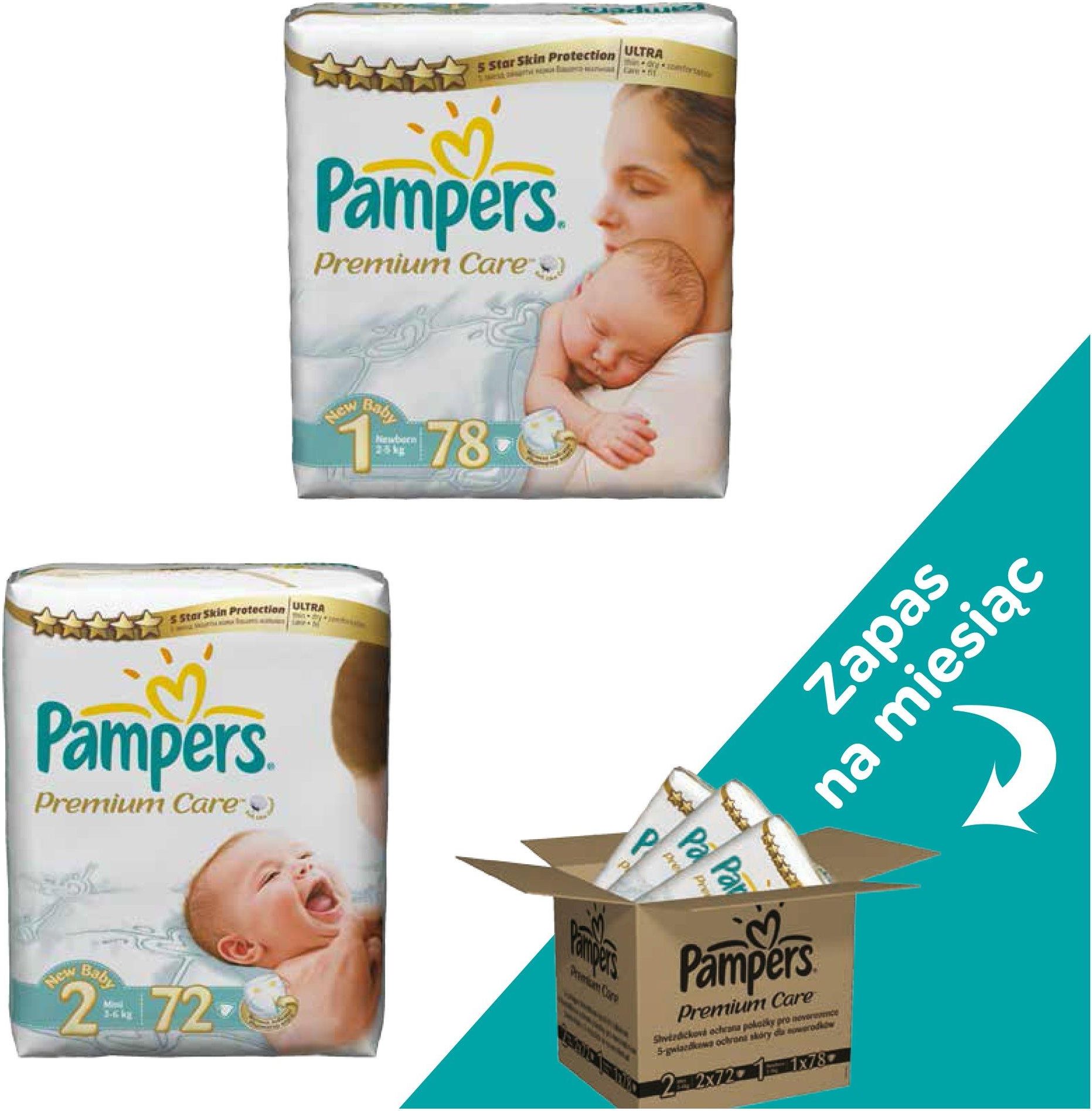 pampers newborn 1 ceneo