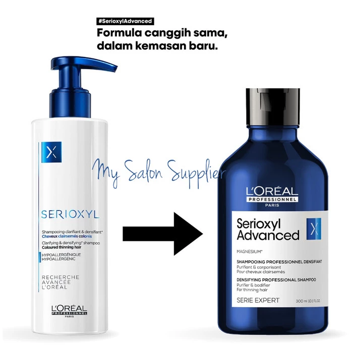 loreal serioxyl glucoboost szampon