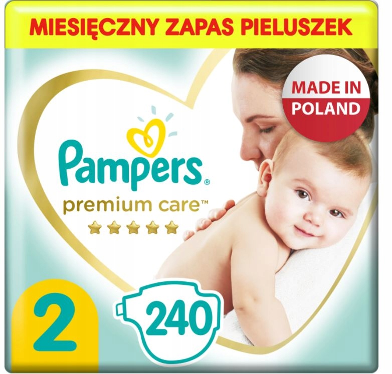 pampers premium care 2 240 szt emag