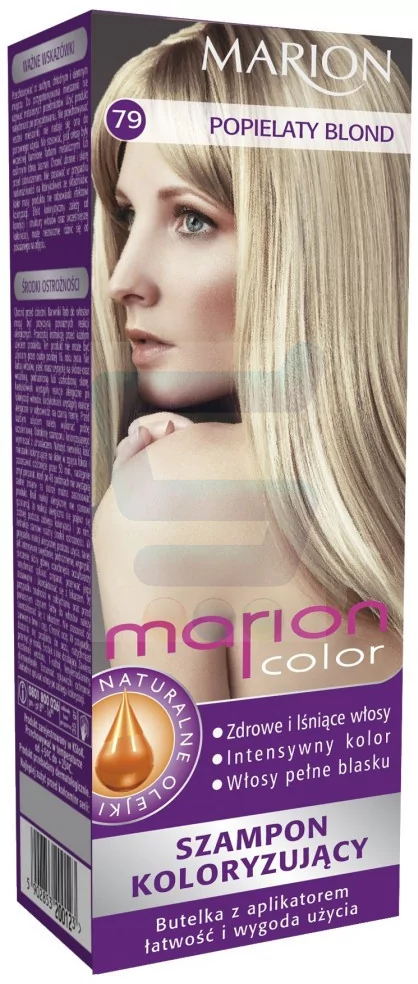 szampon koloryzujący ciemny popielaty blond