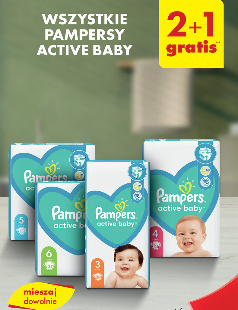 pampers biedronka 2019