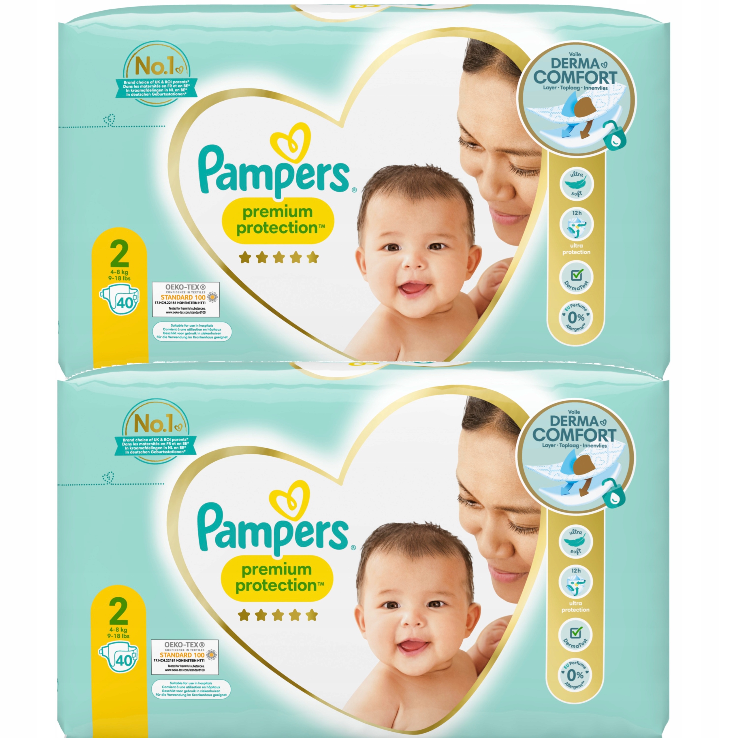 pieluchy pampers premium 2