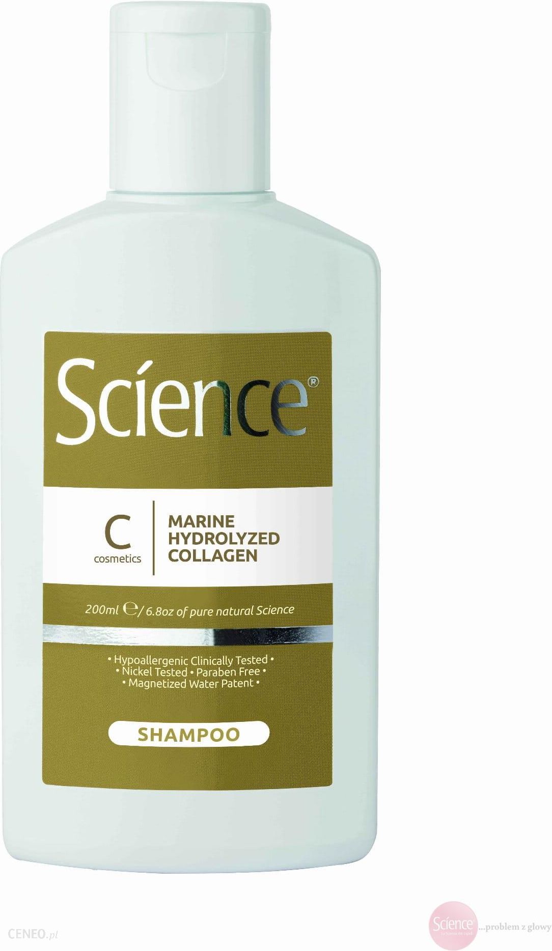 szampon do włosów suchych i wypadających z kolagenem