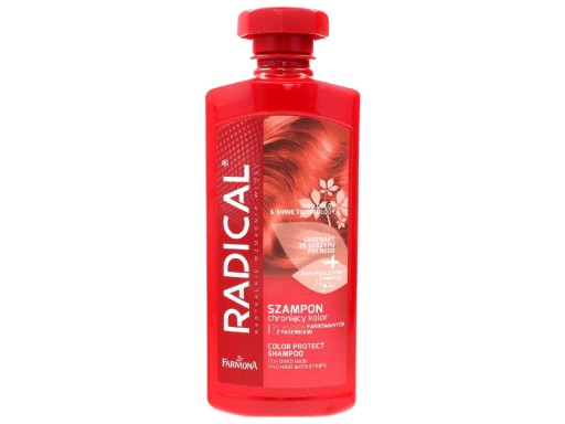szampon radikal do włosów farbowanych