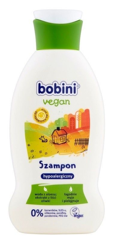 szampon dla dzieci bobini vegan