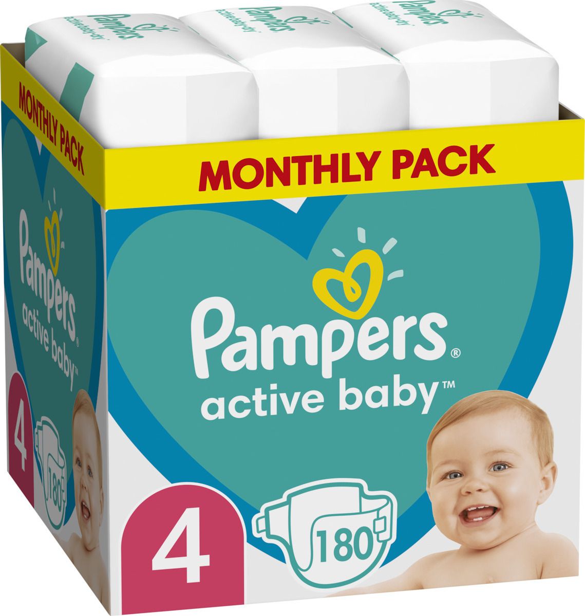 pampers active baby 4