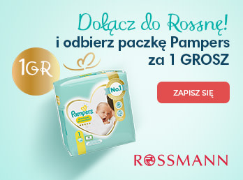 pieluchy za 1 gr rossmann