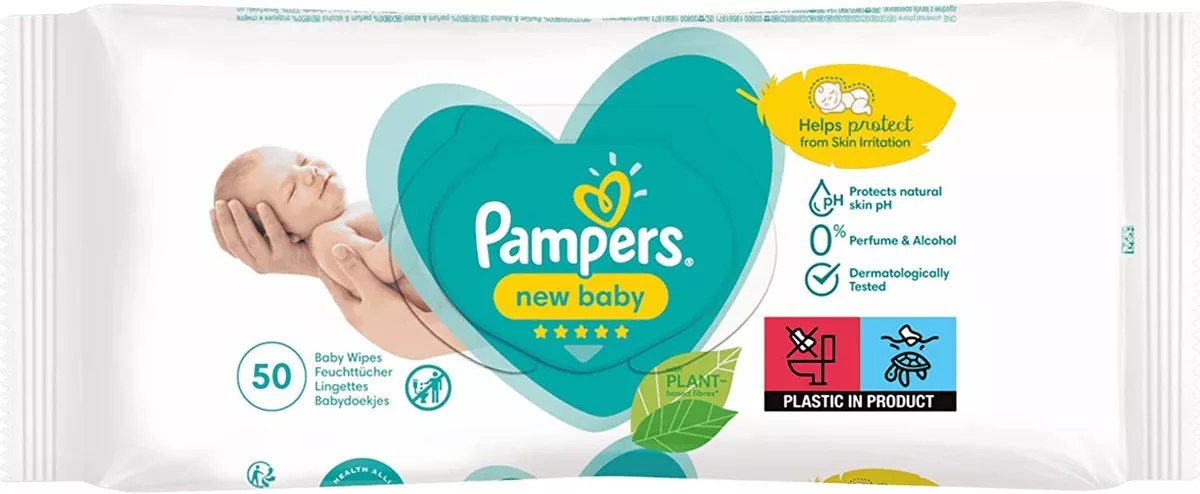 pampers new baby sensitive wipes