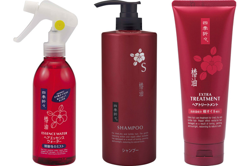shikioriori tsubaki szampon nawilżająco regenerujący z olejkiem tsubaki