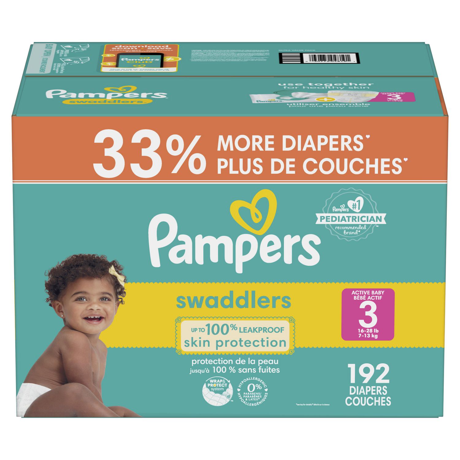 pampers size 3 diapers