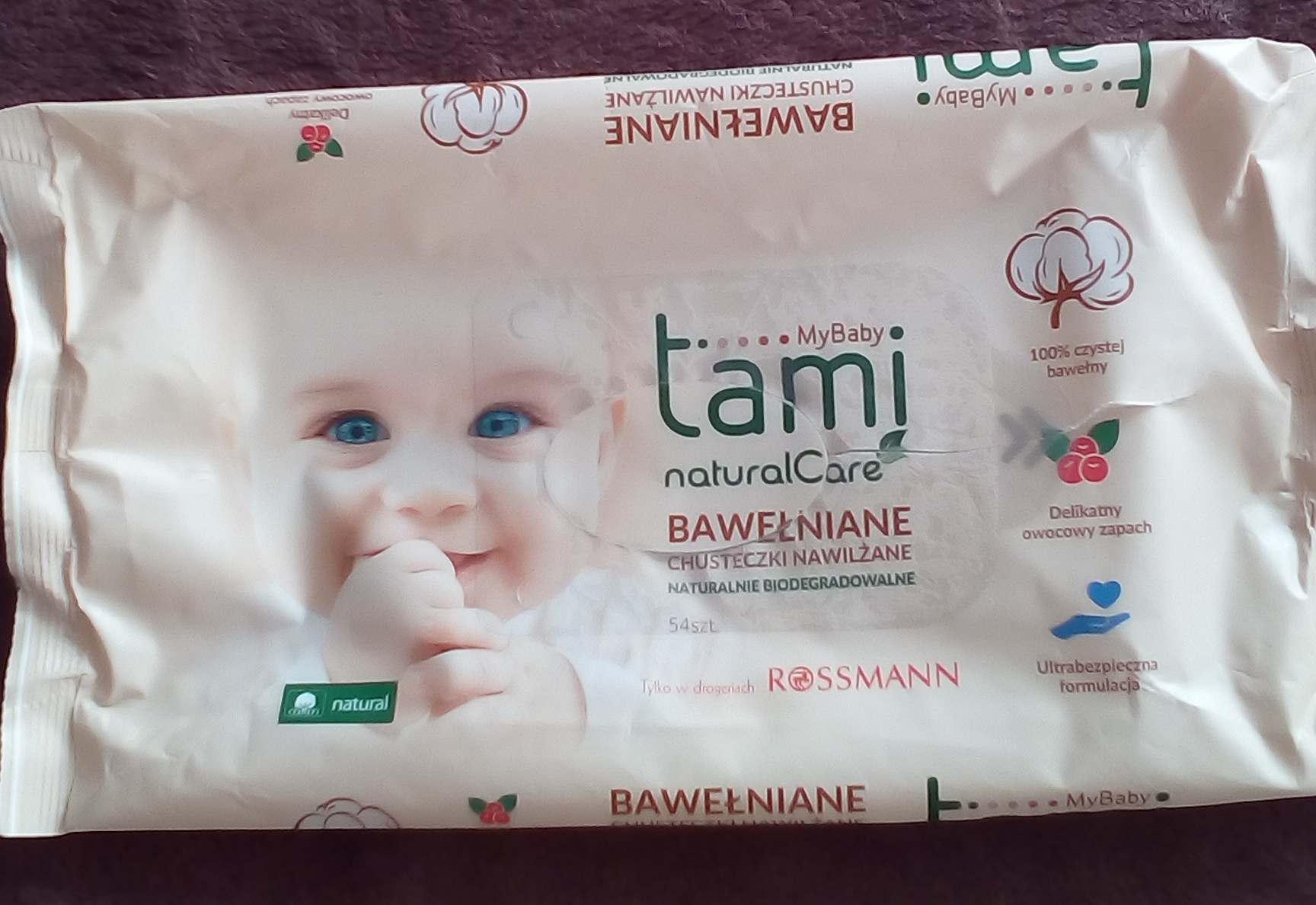 tami cotton natural care chusteczki nawilżane gdzie kupić