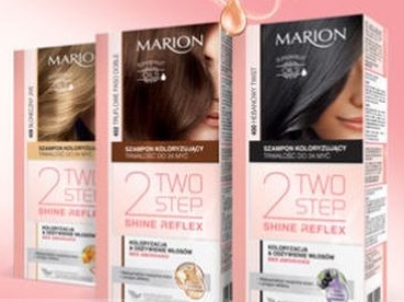 marion two-step shine reflex color szampon 401