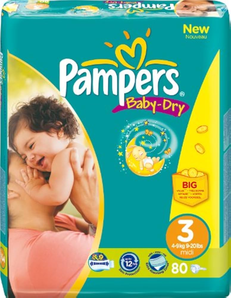 pampers 80 szt 3