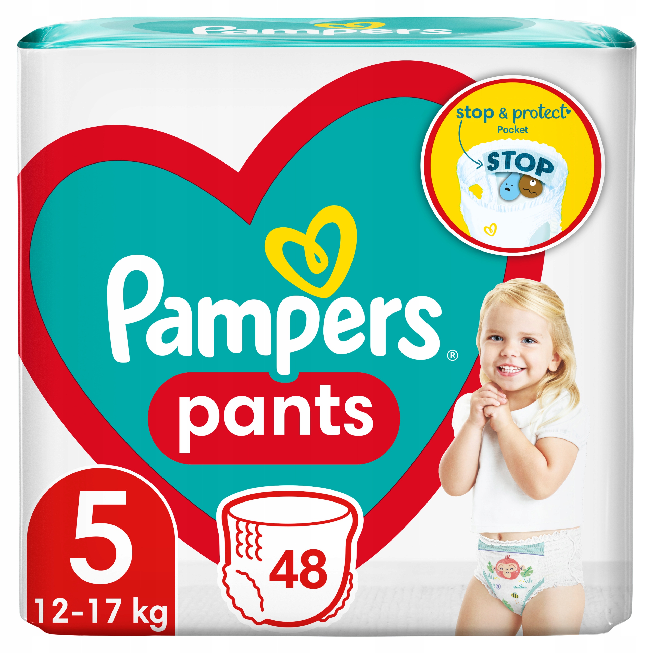 pieluchomajtki 5 pampers