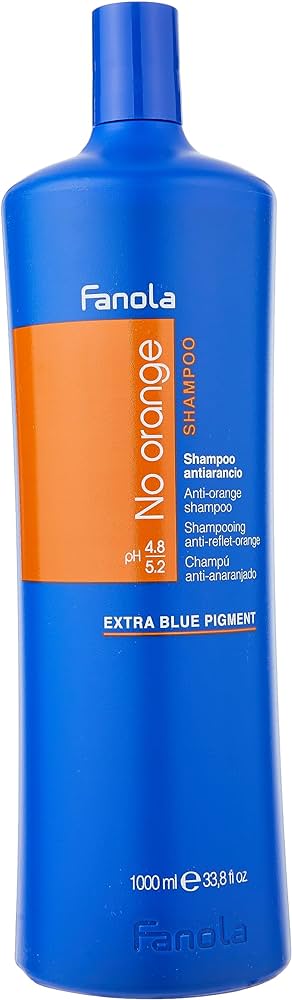 niebieski szampon fanola