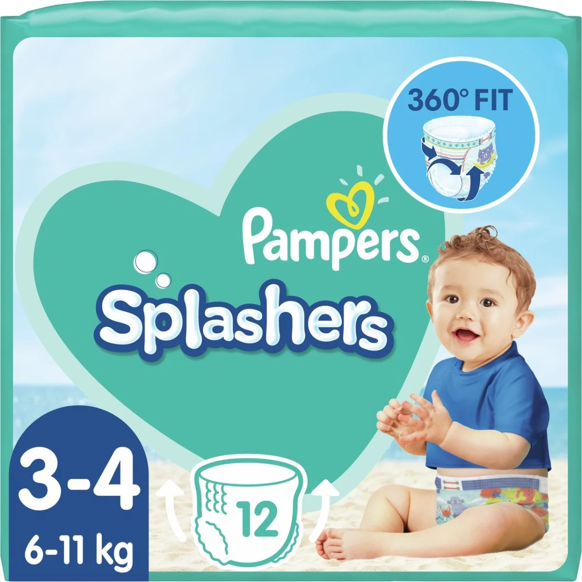 pampers splashers gazetka