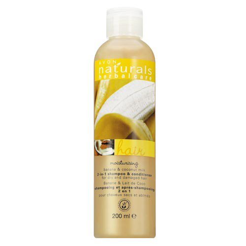 avon naturals szampon banan